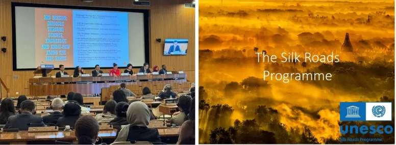 UNESCO discussion: contribution of the Great Silk Road to the development of dialogue between different cultures and civilizations